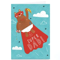 Personalised Jess Moorhouse Card - Superdad