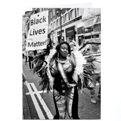 Personalised Jonathan Straight Card - Black Lives Matter Photographic