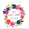 Personalised Kerry Spurling Card - Get Well Soon