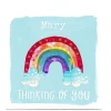 Personalised Kerry Spurling Thinking Of You Card - Rainbow