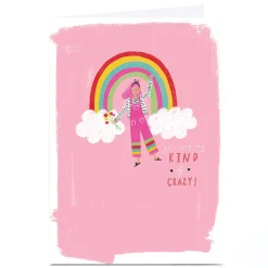 Personalised Kerry Spurling Card - Kind of Crazy!