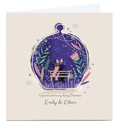 Personalised Kerry Spurling Christmas Card - Couple