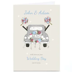 Personalised Kerry Spurling Wedding Card - Mr and Mr