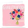 Personalised Kerry Spurling Birthday Card - Flowers, Girlfriend