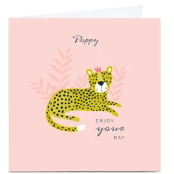 Personalised Klara Hawkins Card - Enjoy Your Day