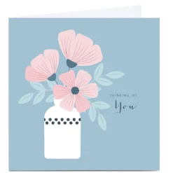 Personalised Klara Hawkins Card - Thinking Of You
