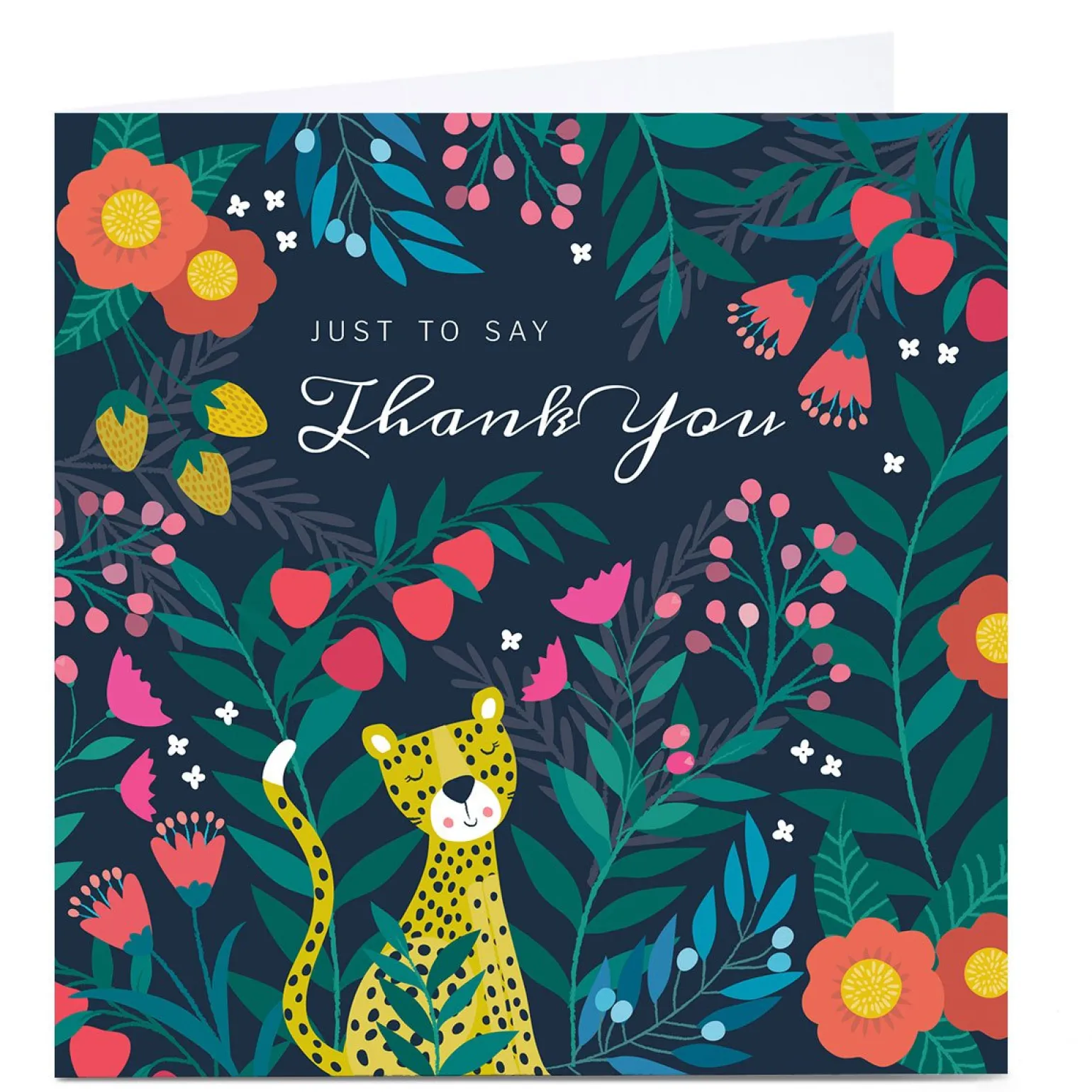 Personalised Klara Hawkins Thank You Card - Just To Say