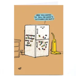 Personalised Lee Fearnley Card - What's So Funny?