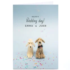 Personalised Lemon and Sugar Card - Happy Wedding Day