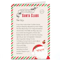 Personalised Letter From Santa - Desk of Santa Claus