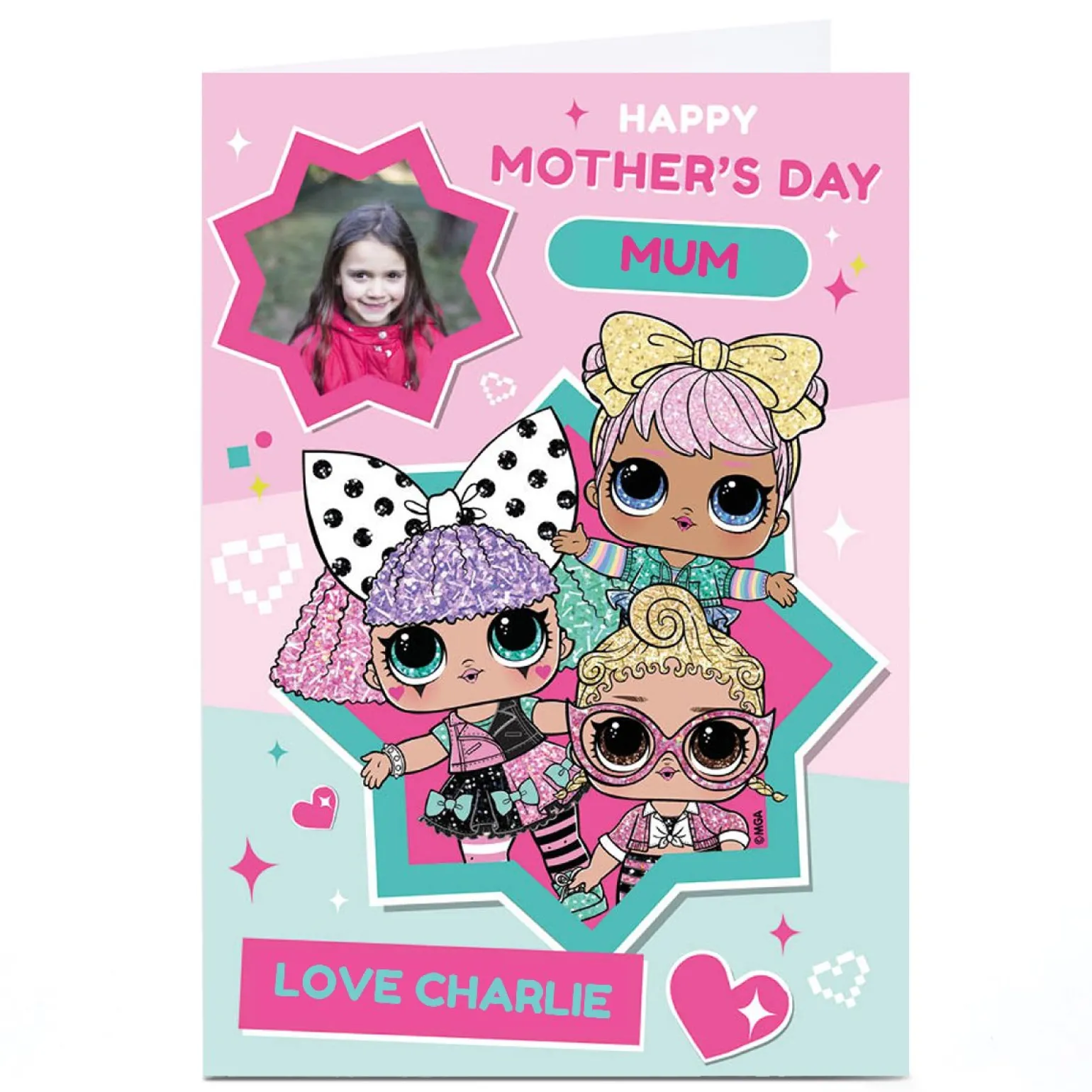 Personalised LOL Mother's Day Card - LOL Dolls Mum