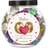 Personalised Love Makes It Sweeter Sweet Jar