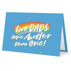 Personalised Macmillan Father's Day Card - Two Dads