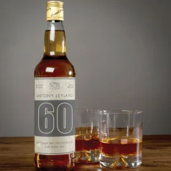 Personalised Malt Whisky - 60th Birthday