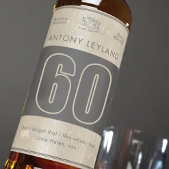 Personalised Malt Whisky - 60th Birthday