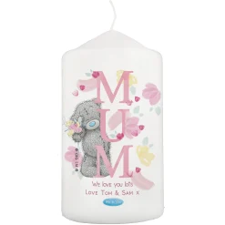 Personalised Me to You MUM Pillar Candle