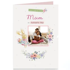 Personalised Mother's Day Card - With lots of love