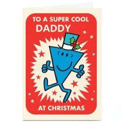 Personalised Mr Men & Little Miss Christmas Card - Super Cool