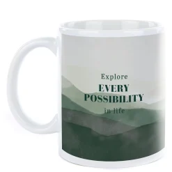 Personalised Mug - Explore Every Possibility