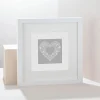 Personalised Names Heart Square Print