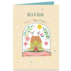 Personalised New Home Card - World Of Possibilities