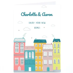Personalised New Home Card - Enjoy Your New Home
