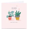 Personalised Nikki Upsher Valentine's Day Card - Plant One On Me