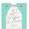 Personalised Nikki Whiston Wedding Card - Big Congrats