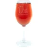 Personalised No1 Dad Wine Glass