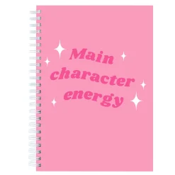 Personalised Notebook - Main Character Energy