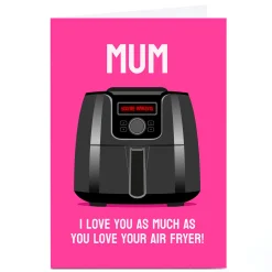 Personalised PG Quips Card - Air Fryer