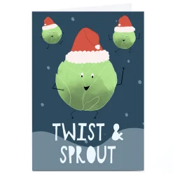 Personalised Phoebe Munger Christmas Card- Twist and Sprout