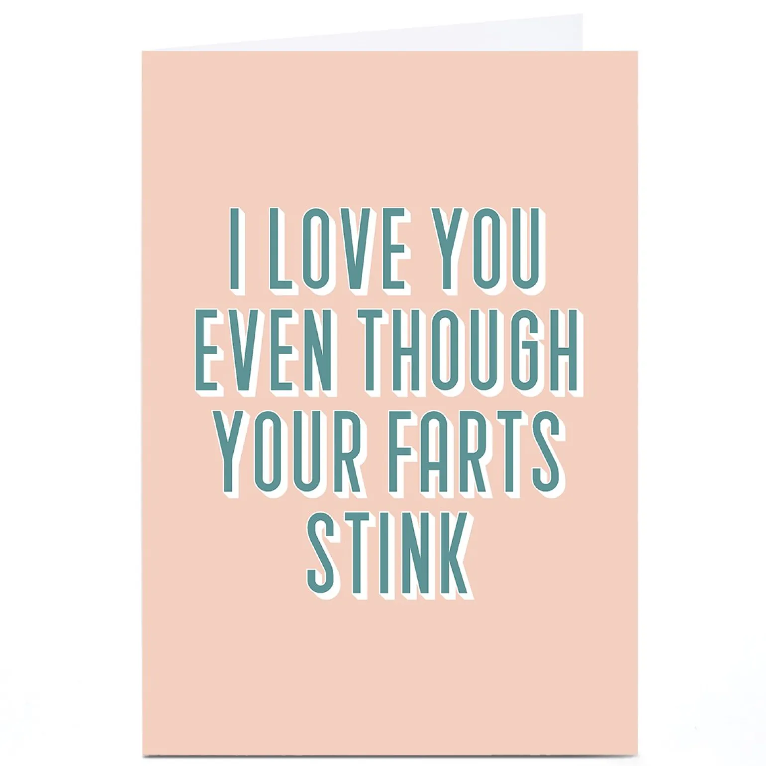 Personalised Phoebe Munger Card - Farts Stink