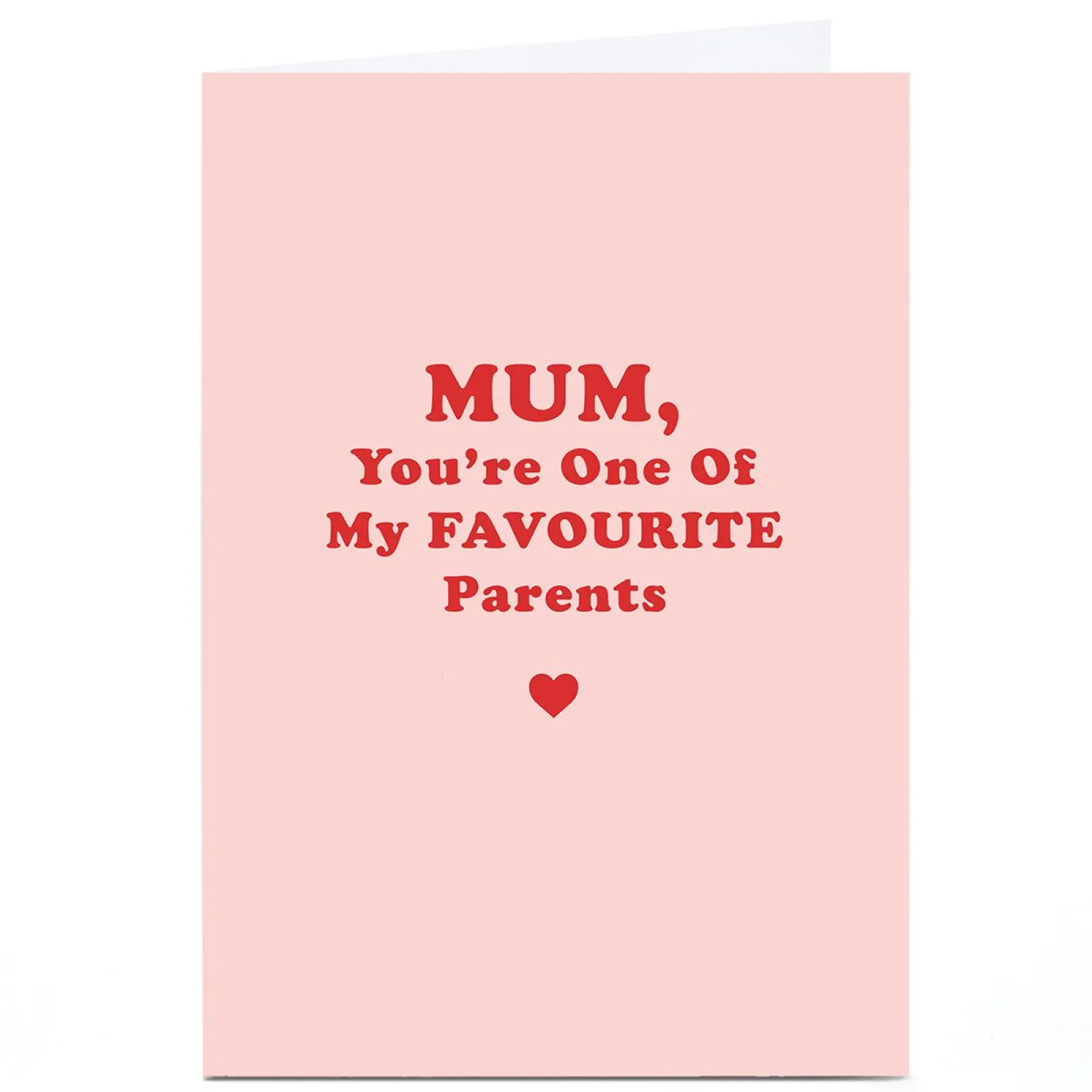 Personalised Phoebe Munger Mother's Day Card - One of My Favourite
