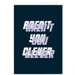 Personalised Phoebe Munger Well Done Card - Aren't You Clever