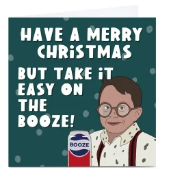 Personalised Phoebe Munger Christmas Card - Take It Easy