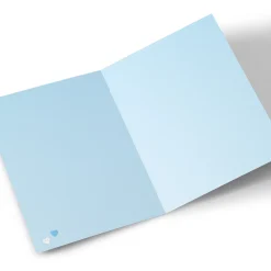 Personalised Photo Card - New Baby Boy Polaroid