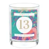 Personalised Pomegranate & Cashmere Scented Candle - Shine Bright Any Age