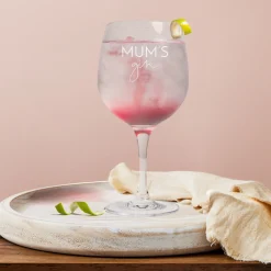 Personalised Premium Gin Glass - Mum's Gin - Mother's Day