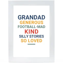 Personalised Print - Bright Text, Any Message