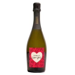 Personalised Prosecco - Love You Hugs and Kisses