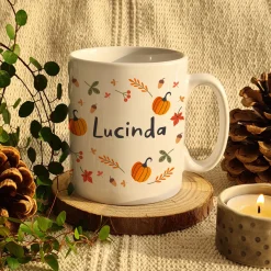 Personalised Pumpkin Mug