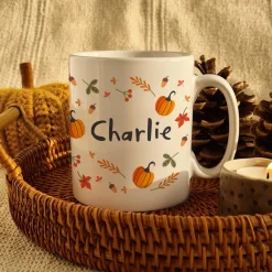 Personalised Pumpkin Mug