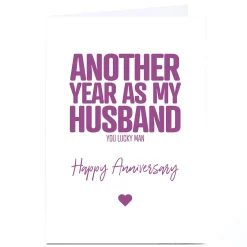 Personalised Punk Cards Anniversary Card - Another Year