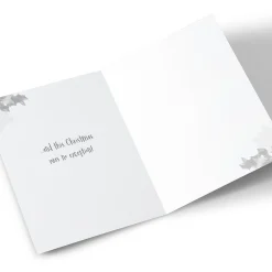 Personalised Quitting Hollywood Christmas Card - Wife Present