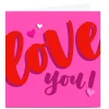 Personalised Rachel Griffin Card - Love You!