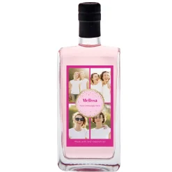 Personalised Raspberry Pinkster Gin - Pink 4 Photos