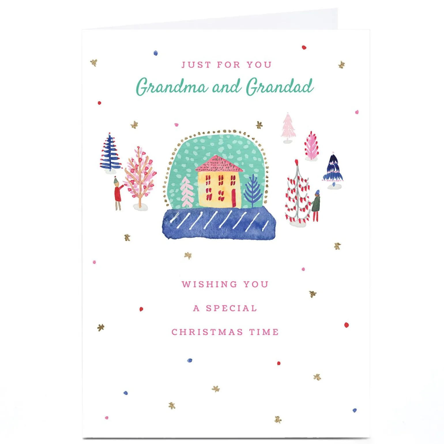Personalised Rebecca Prinn Christmas Card - Just for You