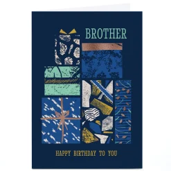 Personalised Rebecca Prinn Birthday Card - Brother, Gifts