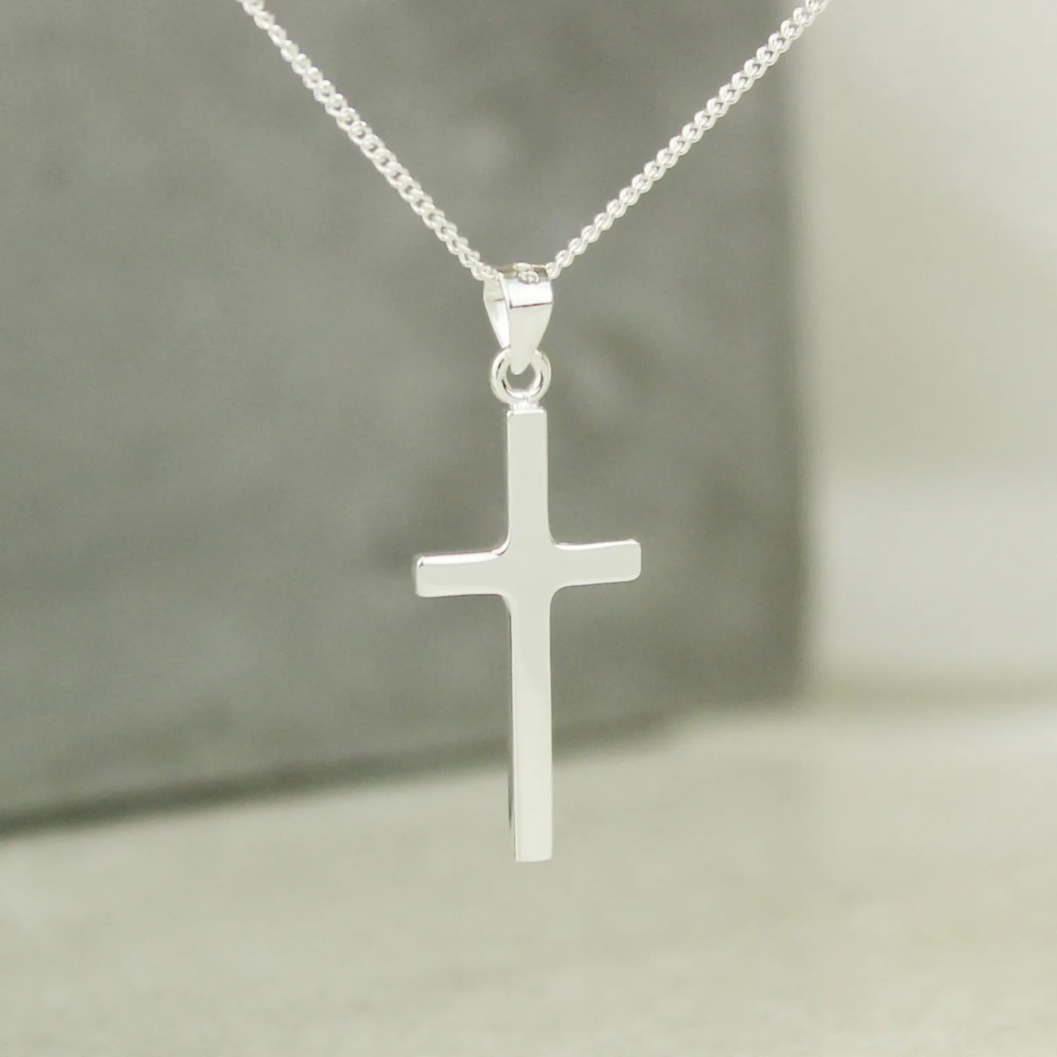 Personalised Religious Sentiment Cross Necklace & Box